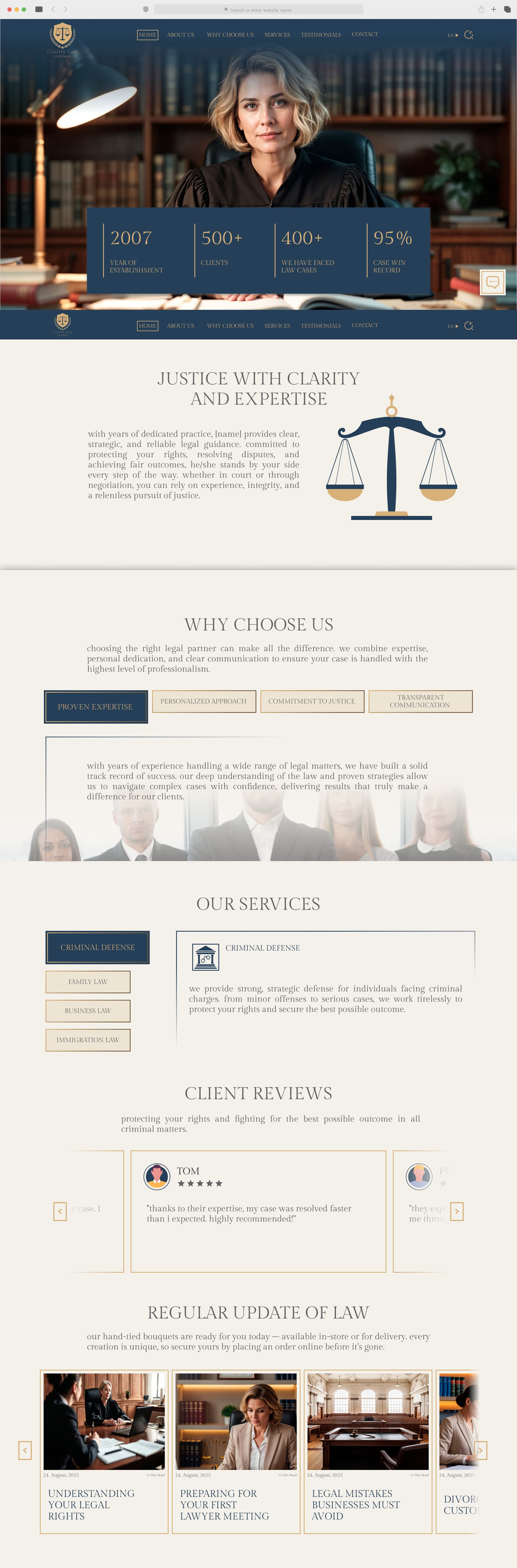 Clarity Law